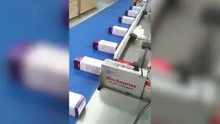 Thermal Inkjet printing batch numbers on small cartons on production line | Rotech Machines
