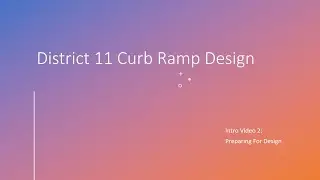 CRD - Intro Video 2 - Preparing For Design