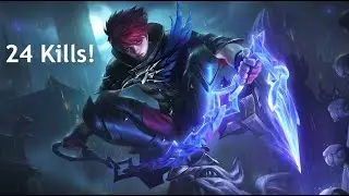 Getting 24 kills with Julian's crazy damage! | Mobile Legends: Bang Bang