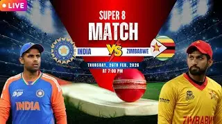 India vs Zimbabwe ICC Super 8 Match Full Preview | Chennai | 26 Feb 2026 | Crucial Match