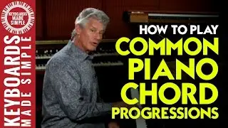 Common Piano Chord Progressions - Voicing I-IV-V Chords