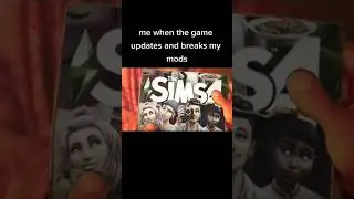 WHEN THE SIMS UPDATES AND BREAKS YOUR MODS 😫| The Sims 4: TikTok 