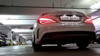 [KETOSI] Mecedes Benz CLA45 AMG performance exhaust sound in tunnel (Start up & Rev)