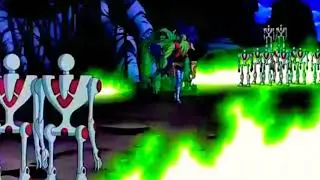 Albedo vs vilgax army in Hindi hd