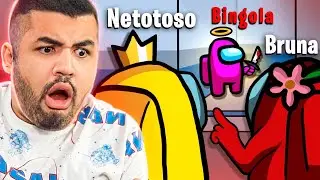 AMONG US COM FELIPE NETO - DEU RUIM!