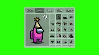 Among Us - Choosing A Character - Green Screen