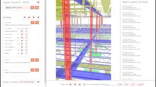 BIM IFC-SPF to Azure + MongoDB + React platform for querying and massively scalable coordination