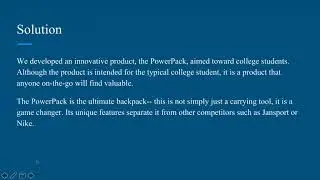 Team 5 Product Innovation Presentation
