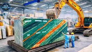 How Marble is Made | From Extraction to Finishing