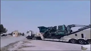 IMPACTOR crusher delivered to site AL HOQAIN