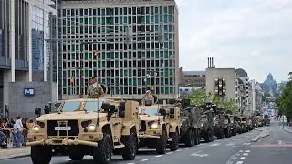 Technique militaire fête nationale Belgique 2024 / Belgium National Day 2024