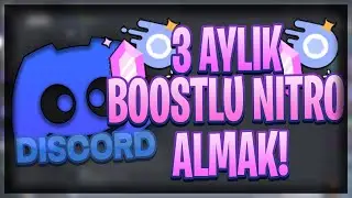 DISCORD BEDAVA 3 AYLIK NITRO (YENİ) 😱