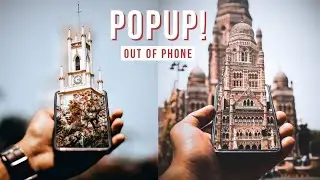 3D OBJECTS POP OUT OF PHONE EFFECT  | PHOTOSHOP | LIGHTROOM !