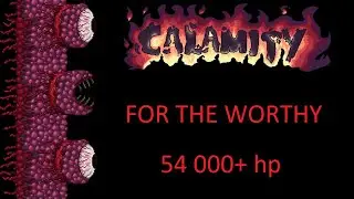 Calamity mod / for the worthy / стена плоти