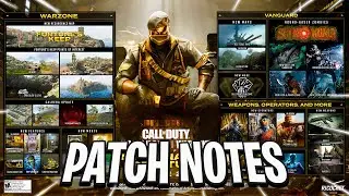*NEW* Vanguard Season 4 Patch Notes🔥(DLC Weapons, New Camos and More)