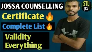 jossa counseling | jossa counseling procedure 2021 | jossa counseling 2021