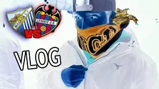 Mucho frío y pocos goles | MÁLAGA vs LEVANTE | Vlog 0-0