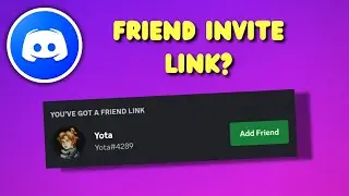 How To Create a Discord Friend Link