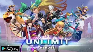 Unlimit Heroes Android / iOS Gameplay + XAPK