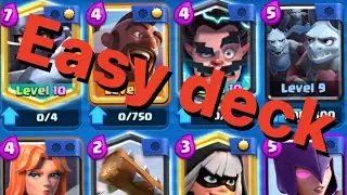 Mega knight hog rider deck | clash Royale
