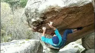 La Morena, 7c+. La Pedriza