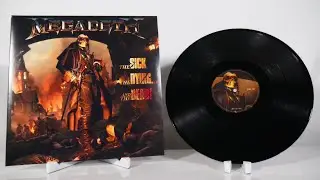 Megadeth - The Sick, The Dying... And The Dead Vinyl Unboxing