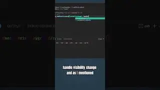 What's the Secret to JavaScript's Visibility Change Event in React with Chris, Engr at Solve GMBH!