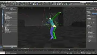 3ds Max Ballistic Locomotion Rig