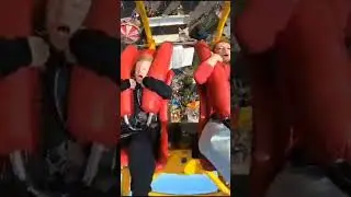Атракцион в Риге.