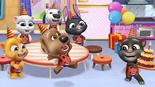 My Talking Tom Friends Happy Birthday Ben Gameplay Android ios