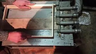 Самодельний станок сверления отверстий в рамках