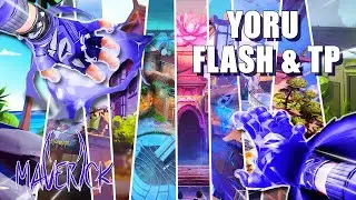 YORU FLASH TP LINEUPS to DOMINATE Every Map in 2025
