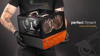 Jonsbo V12: I Built a Micro ATX Masterpiece PC (it's fire) | Compact Gaming PC Build