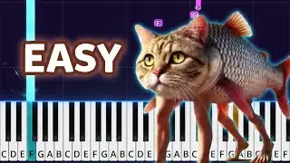 Trulimero Trulichina - Easy Piano Tutorial