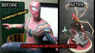 Papercraft Repaint - Iron Spider Suit - Integrated Suit
