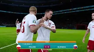 eFootball PES 2021 Poland vs Slovakia