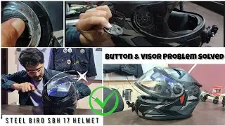 Steelbird robot helmet visor problem solved