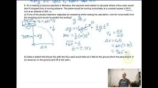 Projectile Problems 5-8 2020