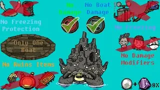 [READ DISCLAIMER!!!] DST Crab King No Boat Damage + No Damage (Pearl+8 Purple Gems)