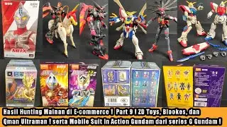 Toy Hunting Results on Ecommerce Part 9! ZD Toys, Blokees, and Qman Ultraman! And MSIA Gundam!