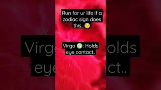 Run for your life If a zodiac sign does this! Part-2 #youtubeshorts #shorts #zodiac #zodiacsigns