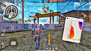 Best Settings ⚙️iPhone 8📱DPI + HUD🍀Free Fire highlights 🇧🇷💕