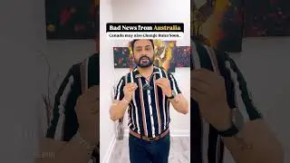 Bad News from Australia.. Dont wait for Conversion in Canada
