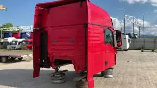 Обзор на кабину MAN TGX 1 2010 года.