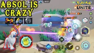 Why Full Heal is Must Have to for Absol | Best Build | Pokemon Unite
