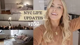 NYC Spending Diary, MY FIRST JOB & FURNITURE UPDATES | Louise Cooney