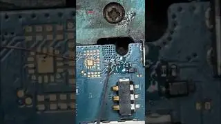 Samsung Mobile Circuit Track Jumper #smartphone #repair #easyrepair #mobilerepairing #cellphone