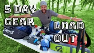 Lightweight Gear Load Out for Shoulder Season - 5 Days Backpacking Glacier National Park!