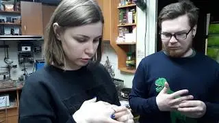 Обручальные кольца с матировкой и бриллиантами. Процесс. Ручная работа. 