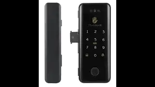 TTLOCK GLASS - электронный замок на стеклянные двери